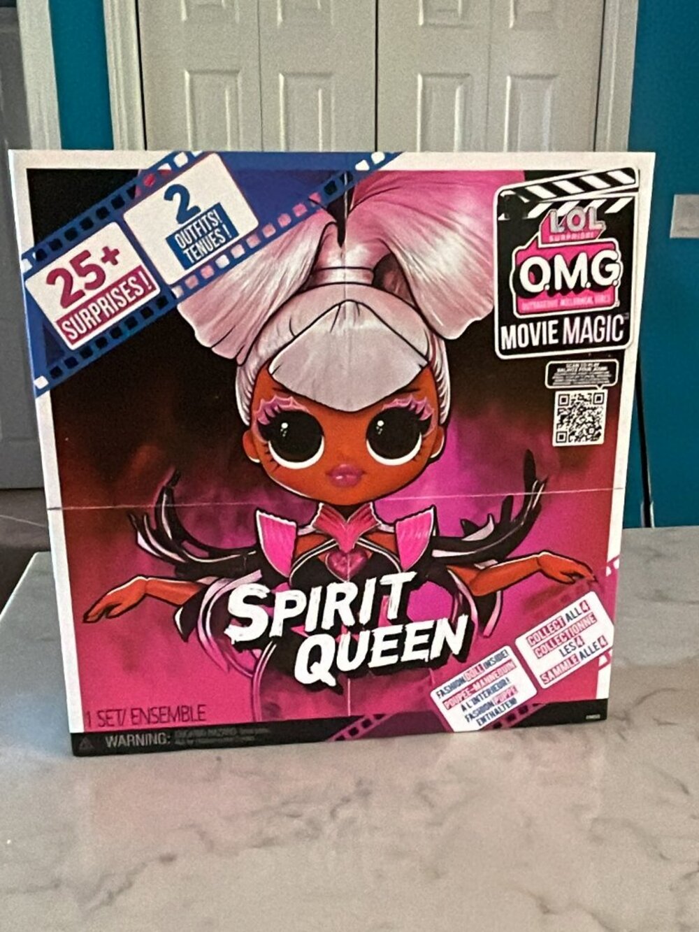 LOL Surprise OMG Spirit Queen Fashion Doll with 25 Surprises Including 2 Outfits